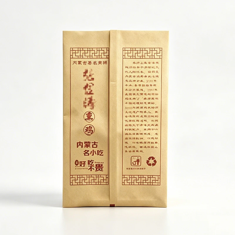 Custom Back Sealing Bag